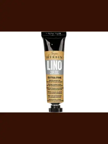 J.Herbin Extrafeine Linolfarbe, Tube 35ml - Silber