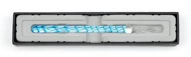 J.Herbin Gerade Glasfeder 16cm; Felsenblau