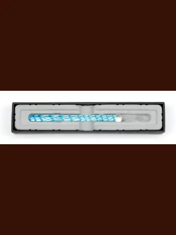 J.Herbin Gerade Glasfeder 16cm; Felsenblau