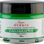J.Herbin Pigmentierte Kalligrafietine 40ml - Hellgrün