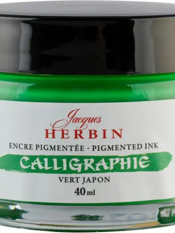 J.Herbin Pigmentierte Kalligrafietine 40ml - Hellgrün