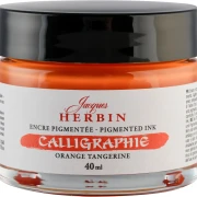 J.Herbin Pigmentierte Kalligrafietine 40ml - Mandarine