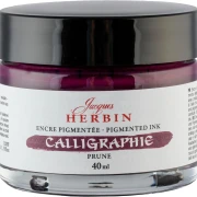 J.Herbin Pigmentierte Kalligrafietine 40ml - Pflaume