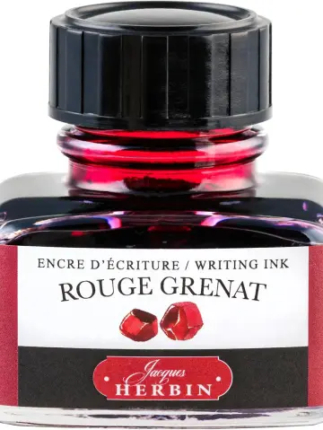 J.Herbin Schreibtinte, La Perle des Encres, Flakon 30ml - Granatrot