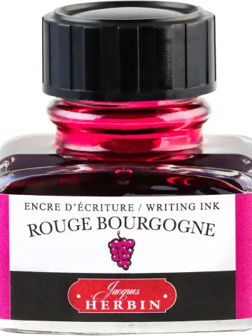 J.Herbin Schreibtinte, La Perle des Encres, Flakon 30ml - Burgunderrot