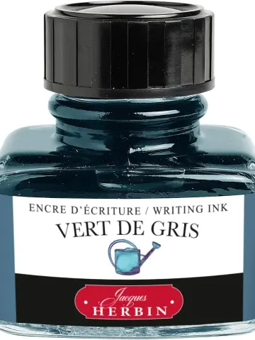 J.Herbin Schreibtinte, La Perle des Encres, Flakon 30ml - Hellgrau