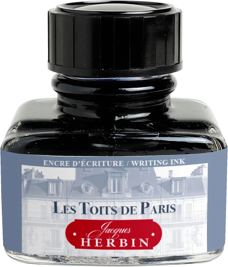 J.Herbin Schreibtinten, Les couleurs de Paris, Flakon 30ml - Grau