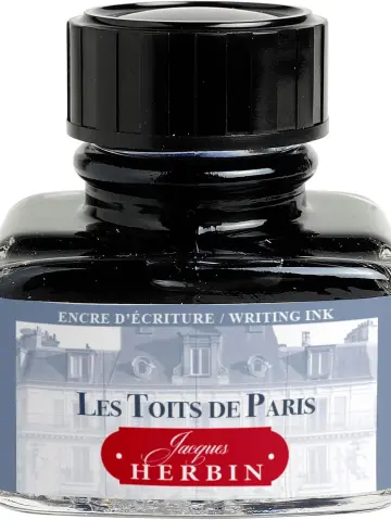 J.Herbin Schreibtinten, Les couleurs de Paris, Flakon 30ml - Grau