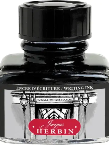 J.Herbin Schreibtinten, Les couleurs de Paris, Flakon 30ml - Schwarz