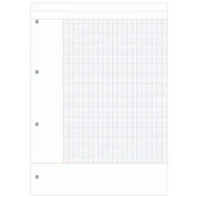 Kursus-Block CORNELL, A4, 100 Blatt Seyès/französische Lineatur 90g, 4-fach gelocht